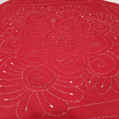 Multicolor Premium Cotton Baby Nokshi Katha Combo (6 Pcs) | Handmade Quilt Set | Suta.bd