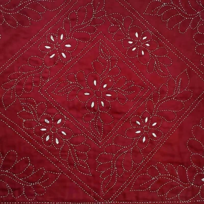 Multicolor Premium Cotton Baby Nokshi Katha Combo (6 Pcs) | Handmade Quilt Set | Suta.bd