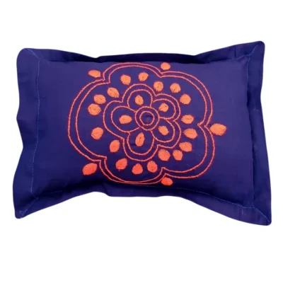 Navy Blue Baby Nakshi Katha Combo Set (4 Pcs) | Handmade Cotton Bedding | Suta.bd