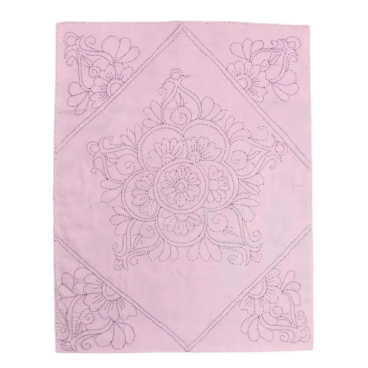 Premium Baby Nakshi Katha Combo Pack (6 Pcs) | 3-Layer Handmade Cotton Bedding | Suta.bd
